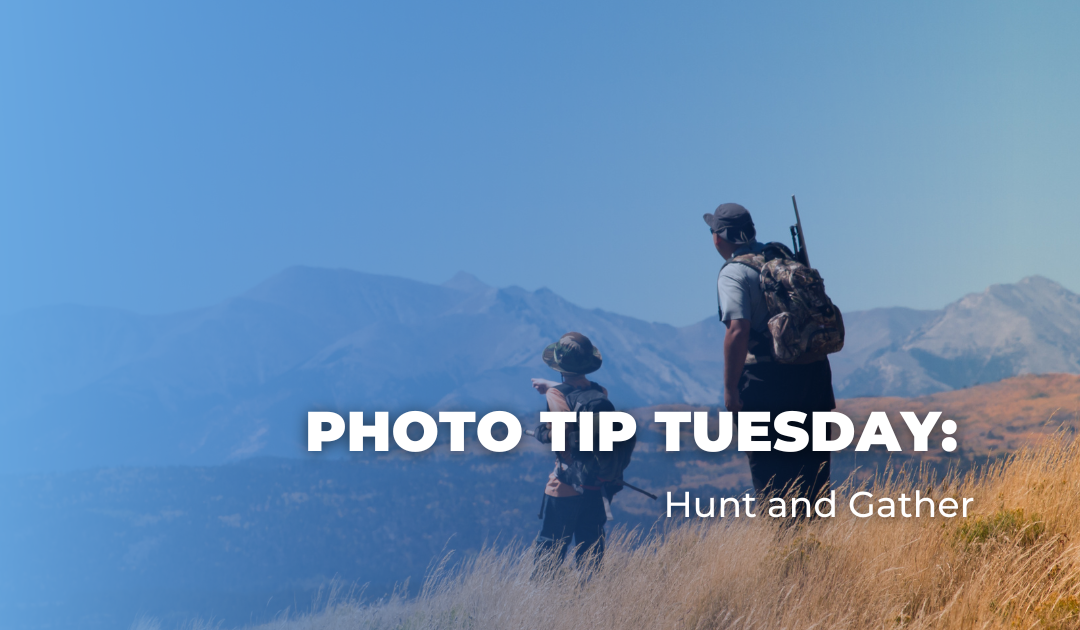 Photo Tip Tuesday: Hunt and Gather