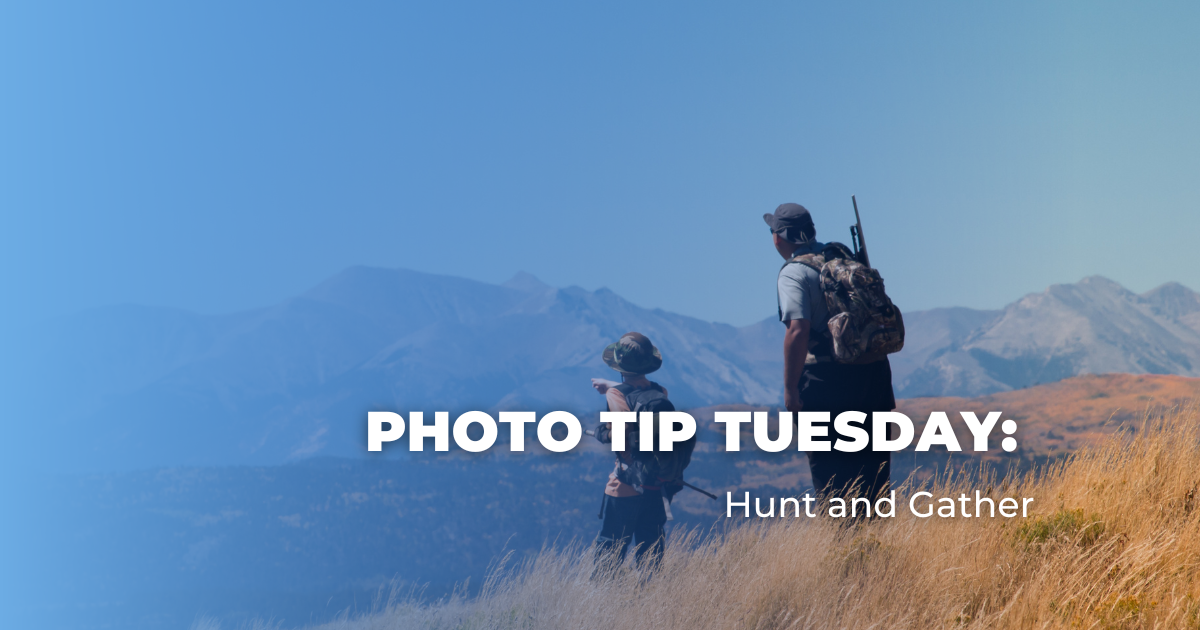 Photo Tip Tuesday_ Hunt and Gather