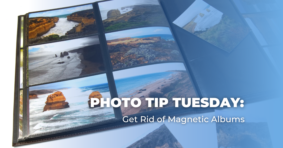 Photo Tip Tuesday_ Get Rid of Magnetic Albums