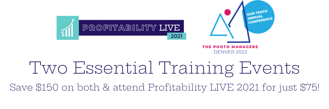 Two Essential Training Events: Save $150 on both & attend Profitability LIVE 2021 for just $75!